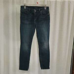 Lucky Brand Jeans Dark Blue Lolita Capri Size 27